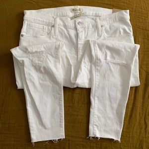 BNWT Madewell high rise skinny crop jeans